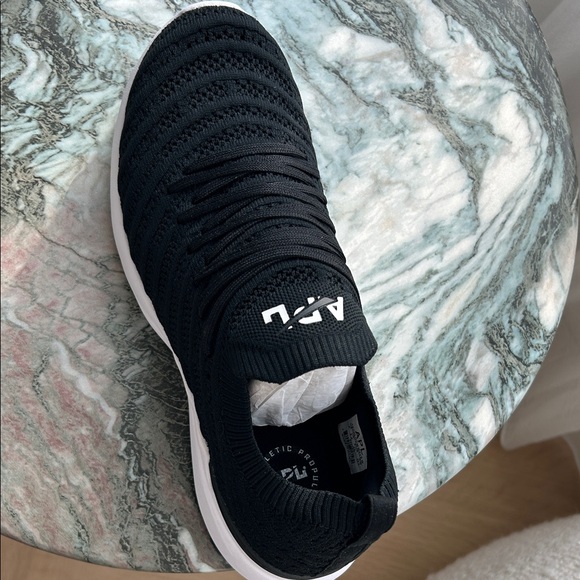 APL Black Knit Athletic Shoes